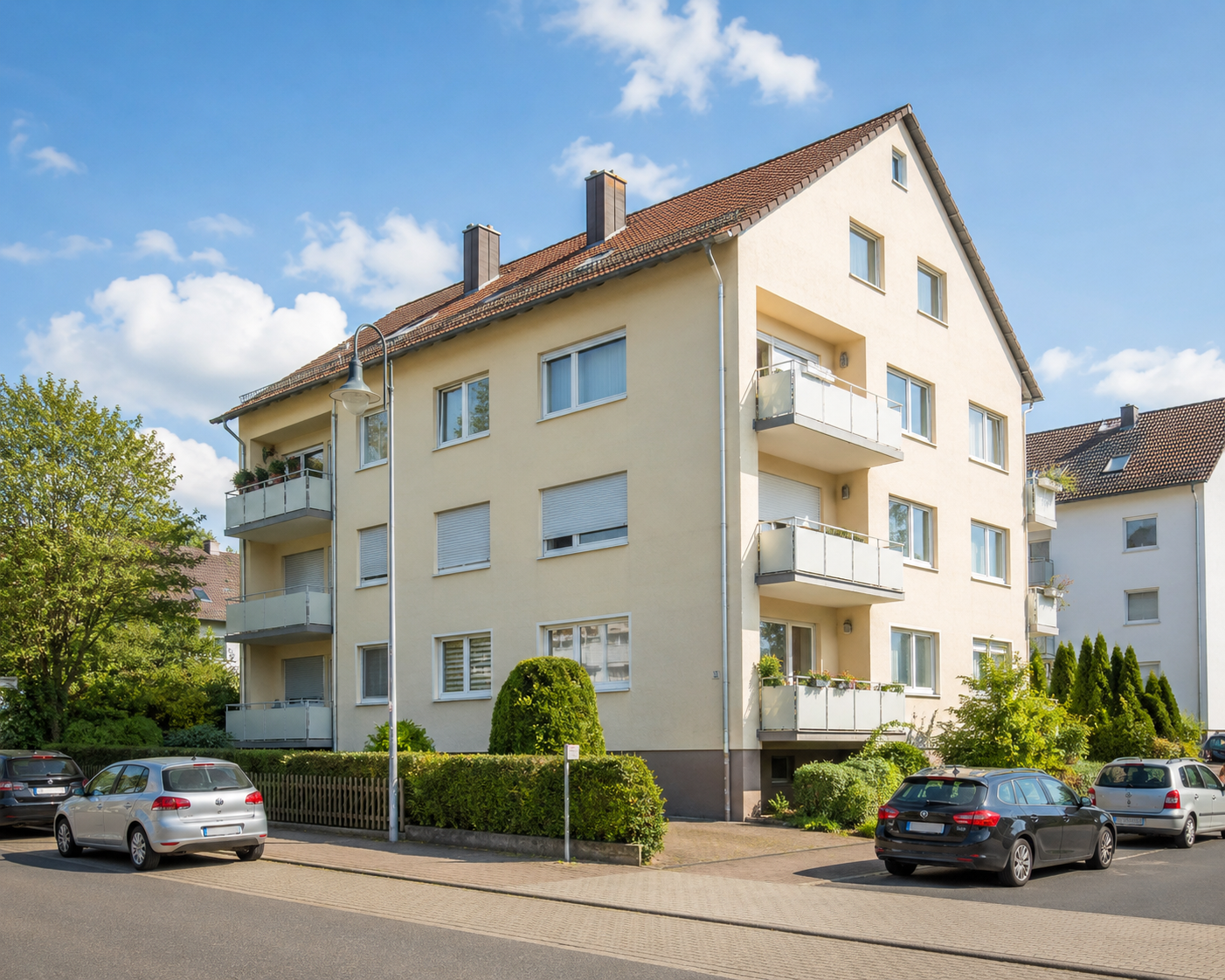 Mehrfamilienhaus in Mainaschaff — Außenansicht